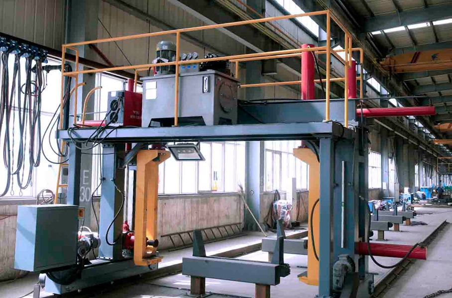 Single and double beam gantry welding machine