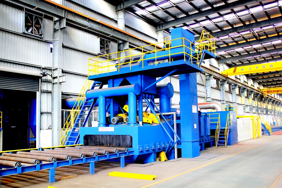 Shot blasting machine