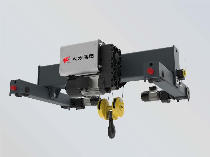 Double girder trolley electric hoist