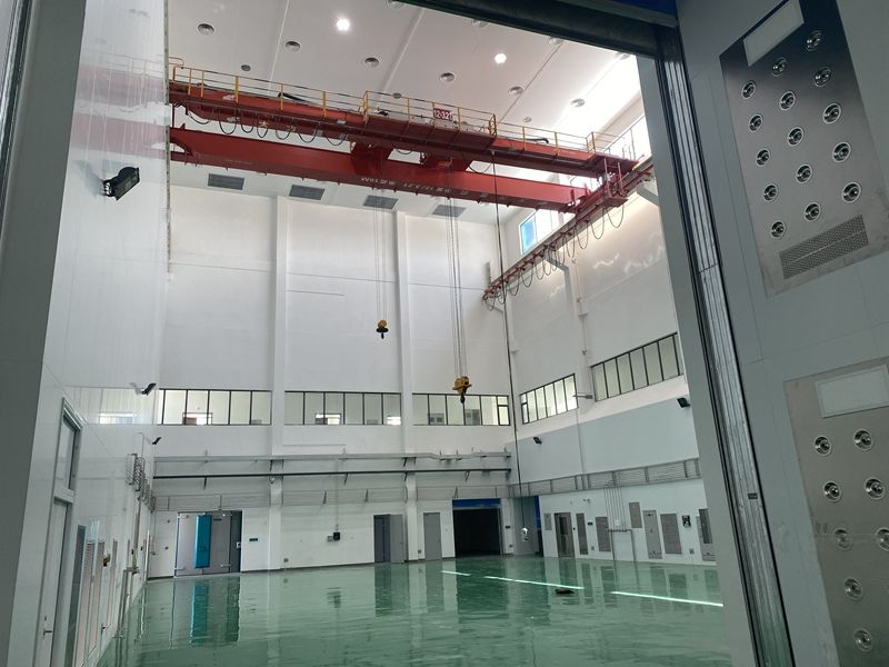 Crane for Jiuquan Satellite Launch