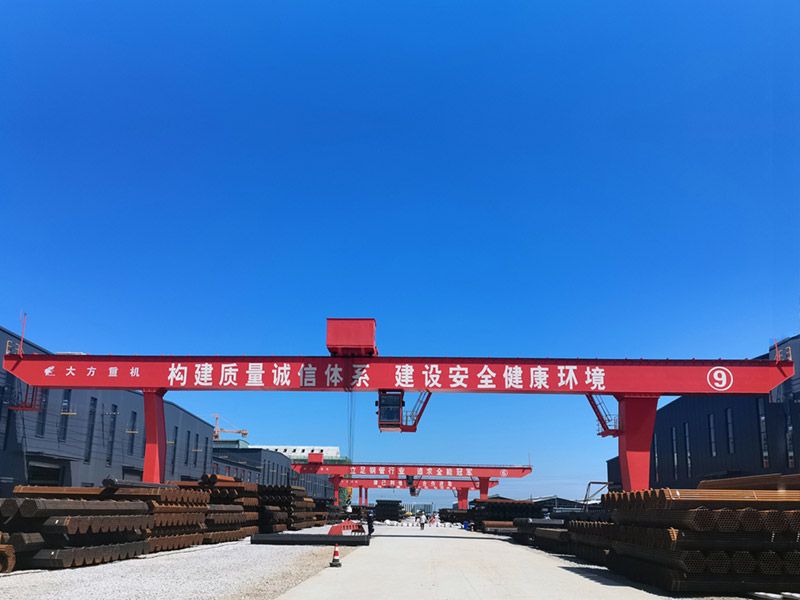 Side hung gantry crane